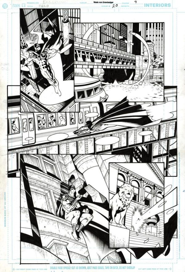 Hero #20 p.07 by Dale Eaglesham and Wade von Grawbadger