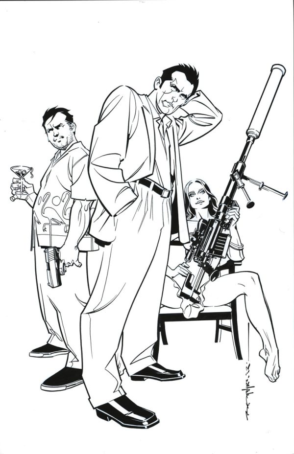 Burn Notice by Brian Stelfreeze