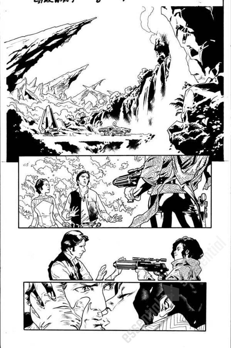 Star Wars #8 p.03 by Stuart Immonen and Wade von Grawbadger 1 Star Wars #8 p.03 by Stuart Immonen and Wade von Grawbadger