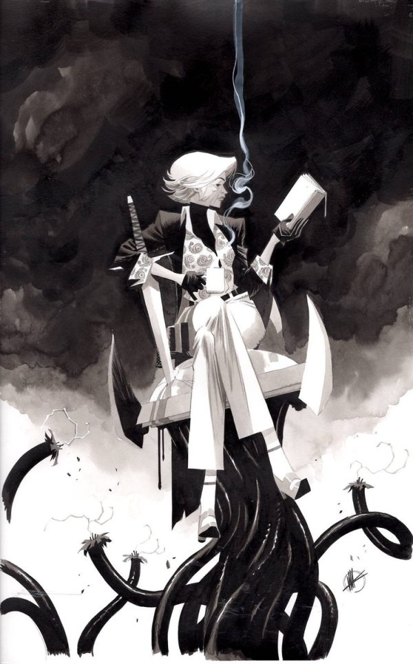 The Plot Holes #1 Cover by Matteo Scalera