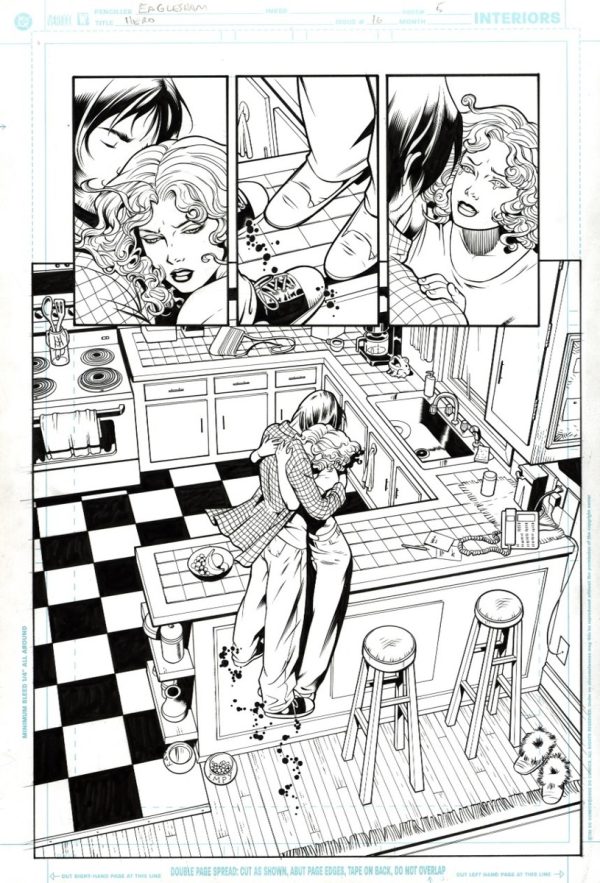 Hero #16 p.05 by Dale Eaglesham and Wade von Grawbadger