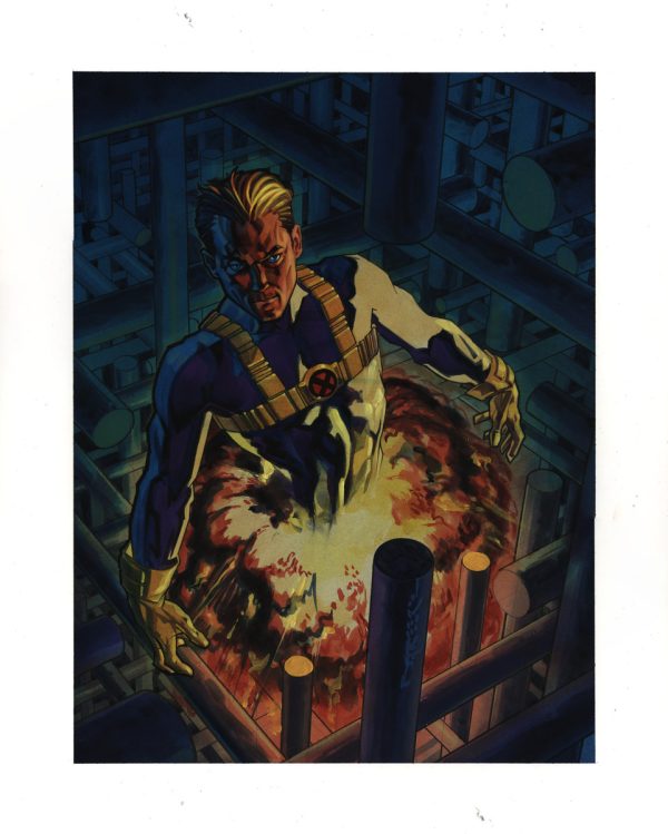 Cannonball Trading Card Art by Brian Stelfreeze