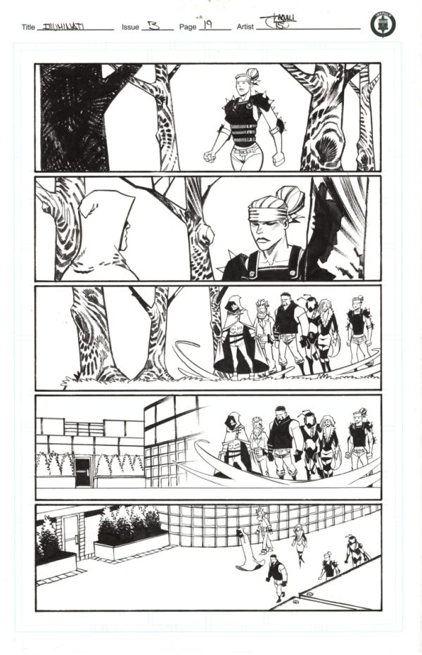 Illuminati #3 p.19 by Shawn Crystal