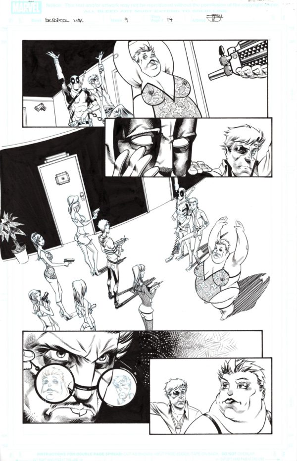 Deadpool Max #9 p.14 by Shawn Crystal