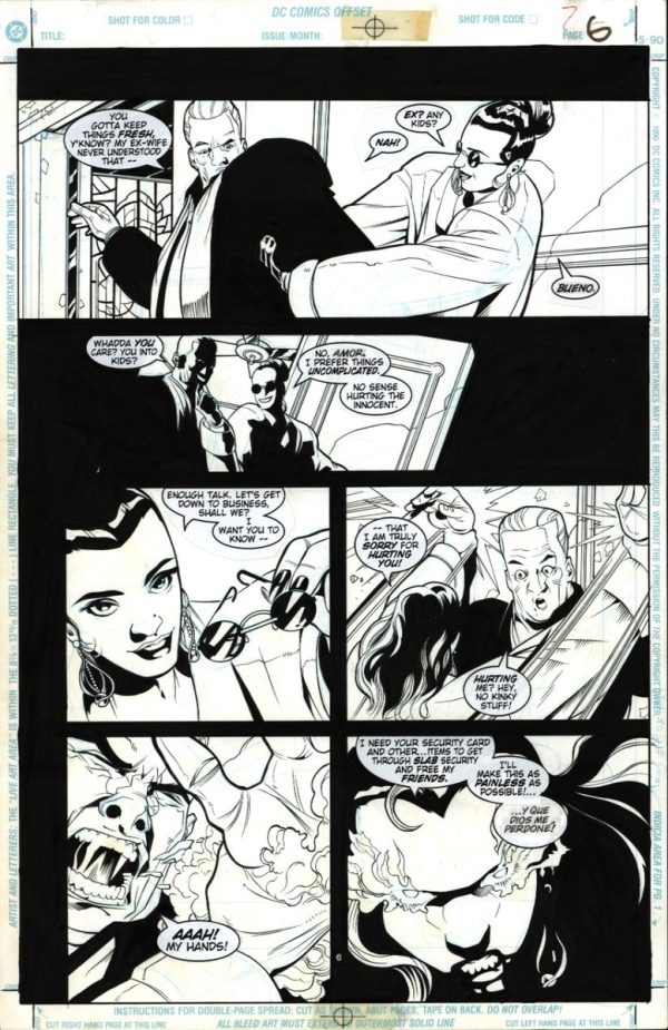 Dark Nemesis #1 p.06 by Chris Cross and Wade von Grawbadger