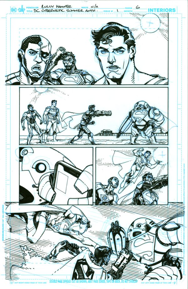 DC Cybernetic Summer #1 p.06 by Cully Hamner
