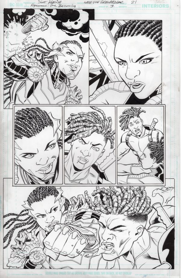 Aquaman: The Becoming #3 page 21 by Scott Koblish and Wade von Grawbadger