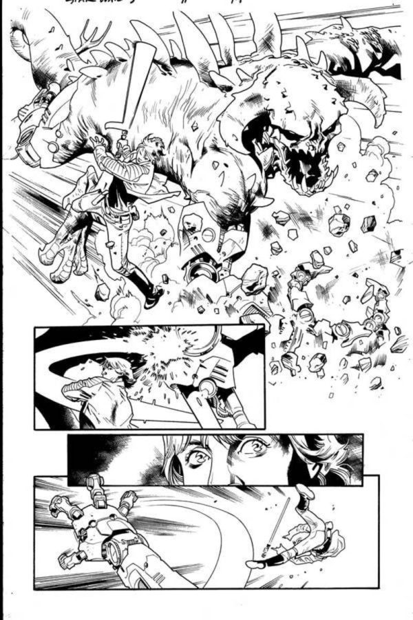 Star Wars #11 p.15 by Stuart Immonen and Wade von Grawbadger