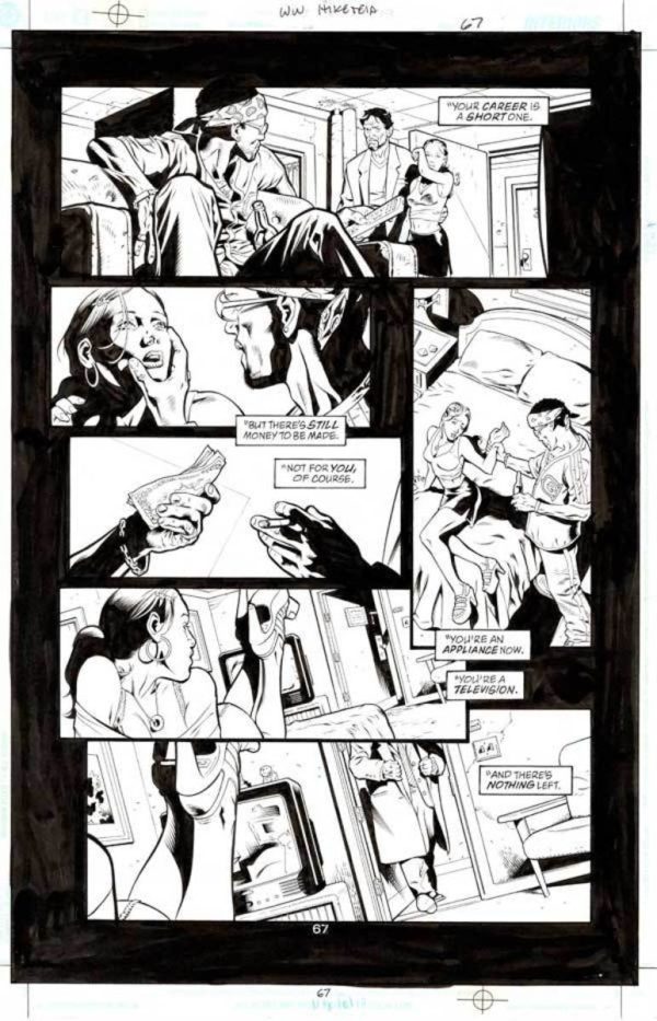 Wonder Woman: The Hiketeia p.67 by JG Jones and Wade Von Grawbadger