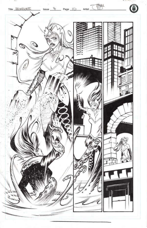 Illuminati #7 p.10 by Shawn Crystal