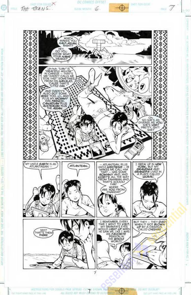 The Titans #6 p.07 by Mark Buckingham and Wade von Grawbadger 1 The Titans #6 p.07 by Mark Buckingham and Wade von Grawbadger