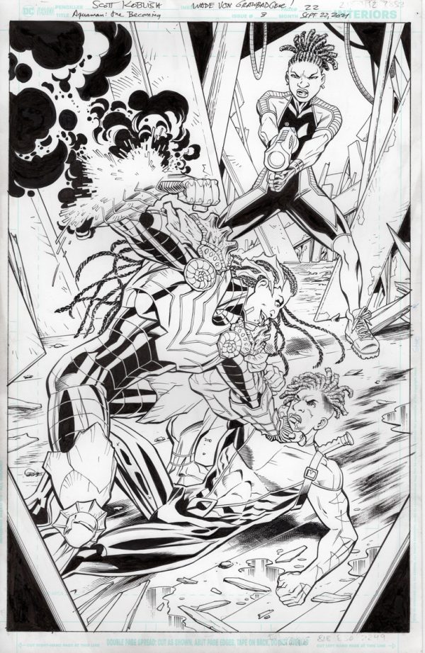 Aquaman: The Becoming #3 page 22 by Wade von Grawbadger