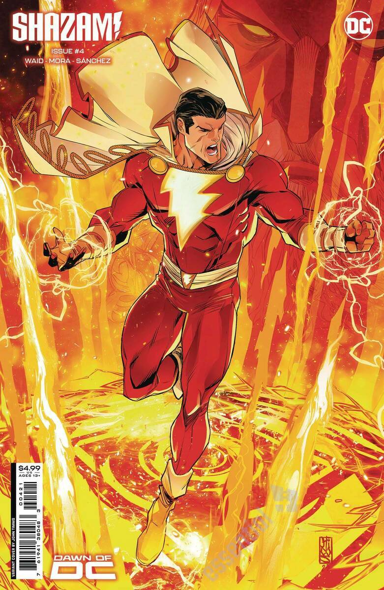 Shazam #4 Cover by John Timms 2 Shazam #4 Cover by John Timms - Image 2