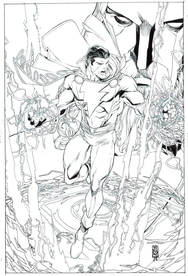 Shazam #4 Cover by John Timms