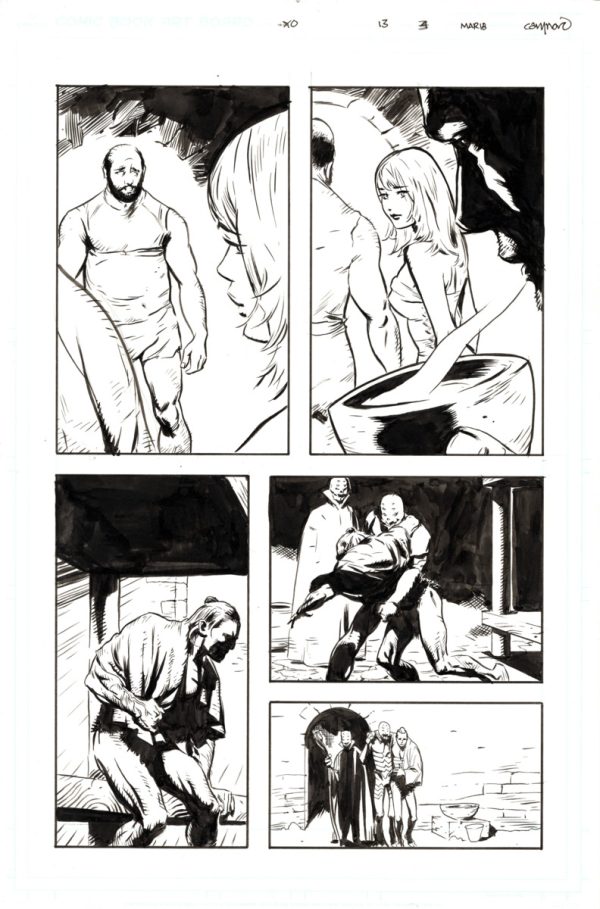 X-O Manowar #13 page 3 by Cary Nord