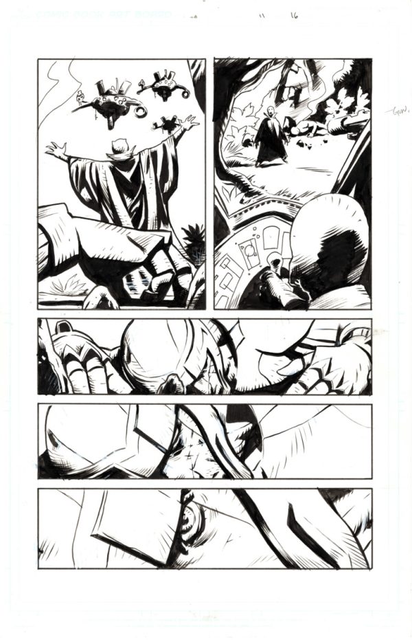 X-O Manowar #11 page 16 by Cary Nord