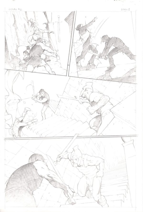 Conan #6 Page 8. by Cary Nord