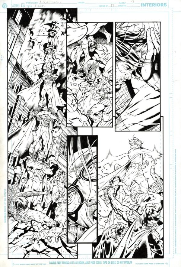 Hero #18 p.07 by Dale Eaglesham and Wade von Grawbadger