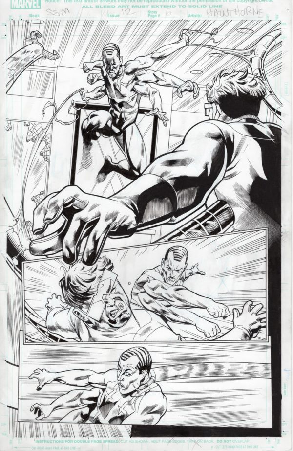 Superior Spider-Man #12 page 6 by Mike Hawthorne and Wade von Grawbadger