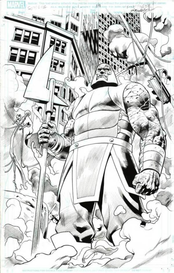 Superior Spider-Man #1 p.19 by Mike Hawthorne and Wade von Grawbadger