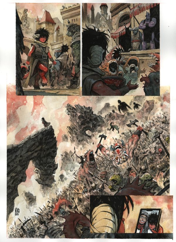 Strange Academy Presents #1 p.21 by Niko Henrichon