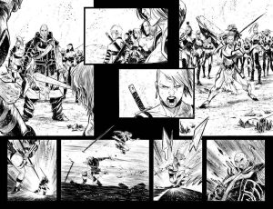 Outcast #6 p.12-13 by Matteo Scalera