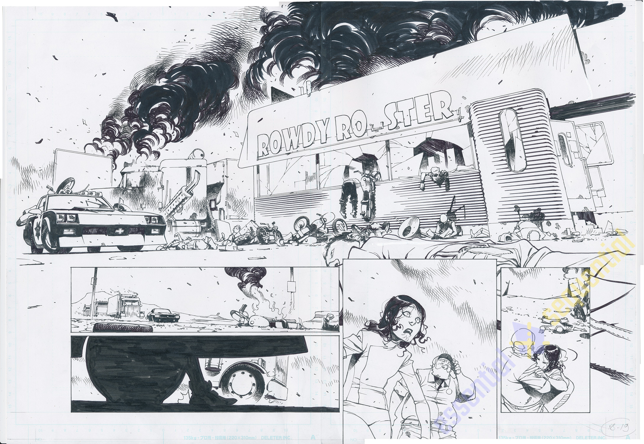 Death Or Glory #6 p.18-19 by Bengal 1 Death Or Glory #6 p.18-19 by Bengal