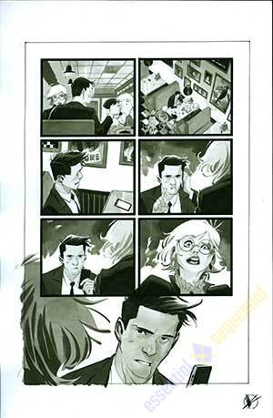 Batman: WKP: Harley Quinn #3 p.05 by Matteo Scalera