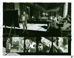 Batman: WKP: Harley Quinn #3 p.06-7 by Matteo Scalera