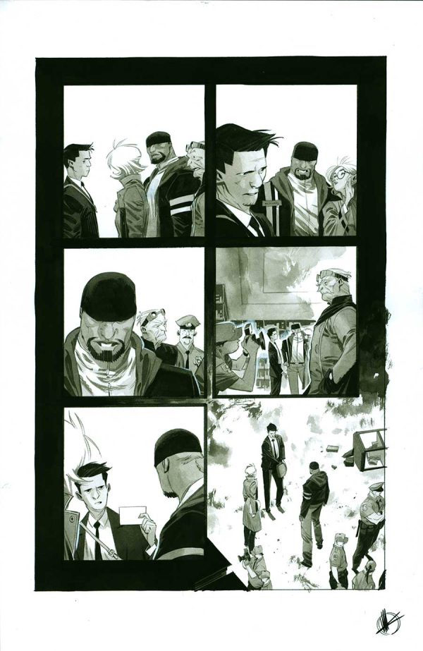 Batman: WKP: Harley Quinn #3 p.09 by Matteo Scalera