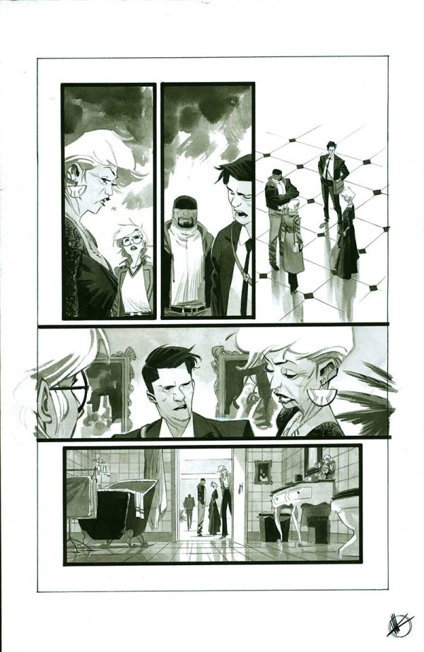 Batman: WKP: Harley Quinn #3 p.18 by Matteo Scalera