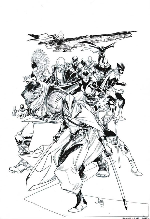 Batman Inc #1 Cover by John Timms