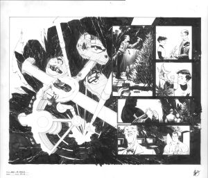 Batman: One Bad Day-Mr. Freeze #1 p.10-11 by Matteo Scalera