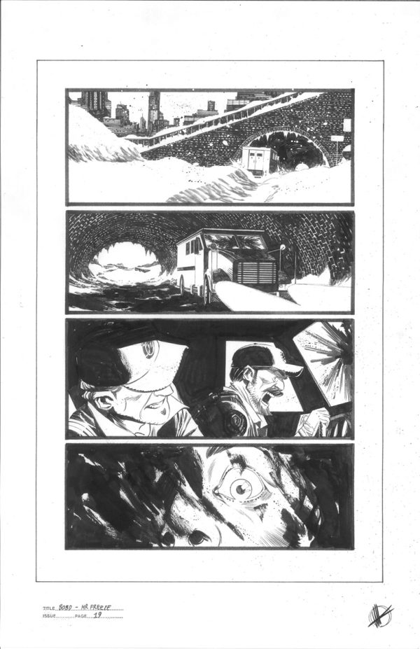 Batman: One Bad Day-Mr. Freeze #1 p.19 by Matteo Scalera