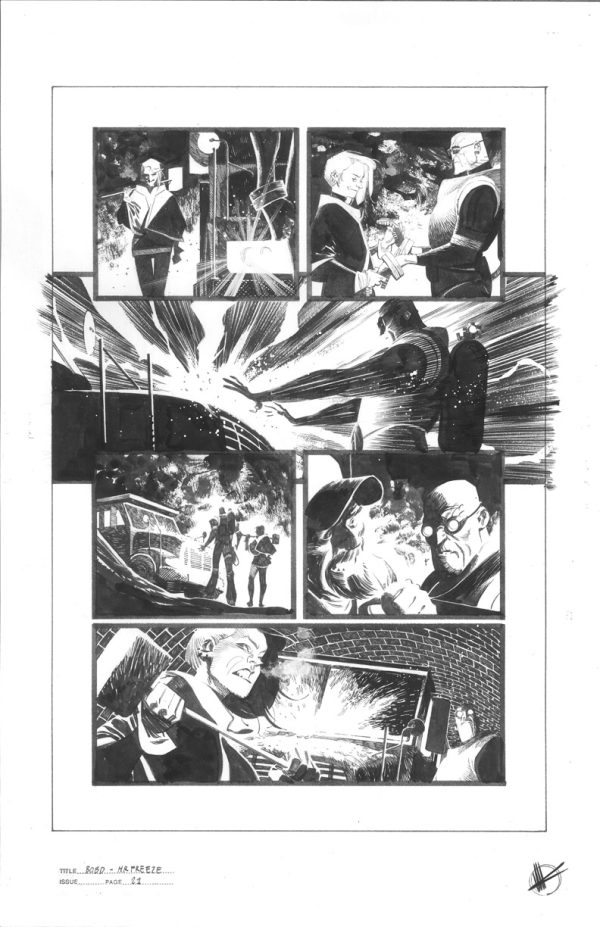Batman: One Bad Day-Mr. Freeze #1 p.21 by Matteo Scalera