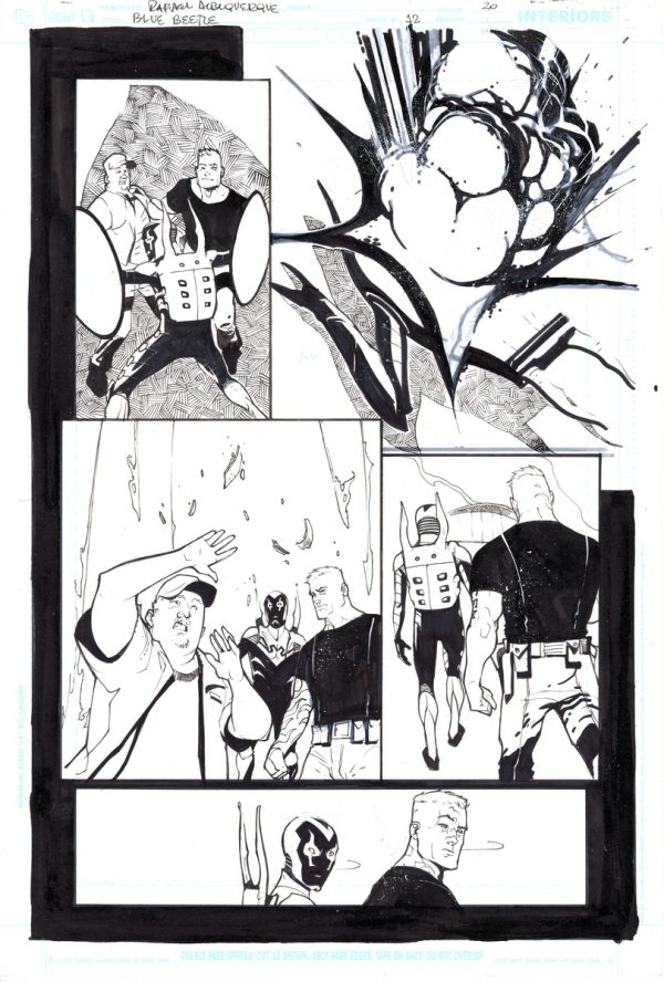 Blue Beetle #12 Page 20 by Rafael Albuquerque