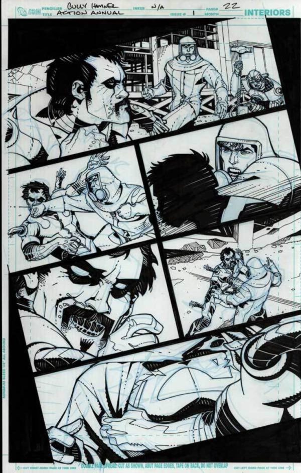 Action Comics #1 p.22 by Cully Hamner