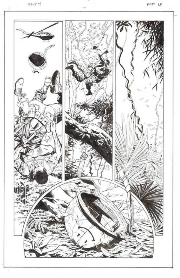 Before Watchmen: Comedian #4 p.18 by JG Jones