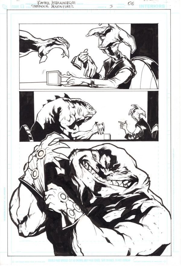 Strange Adventure #3 Page 6 by Rafael Albuquerque