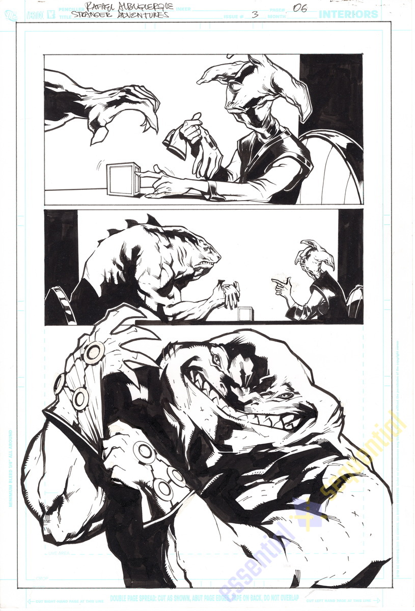 Strange Adventure #3 Page 6 by Rafael Albuquerque 1 Strange Adventure #3 Page 6 by Rafael Albuquerque