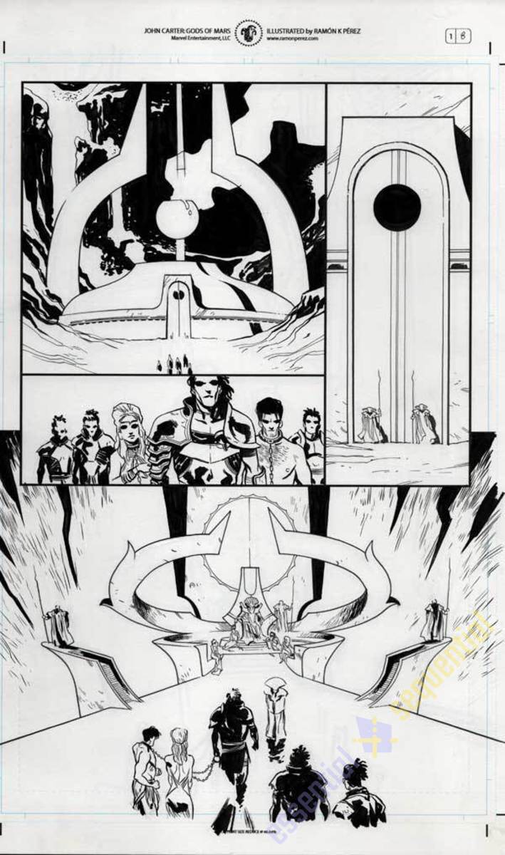John Carter: The Gods of Mars #1 p.08 by Ramon Perez 1 John Carter: The Gods of Mars #1 p.08 by Ramon Perez