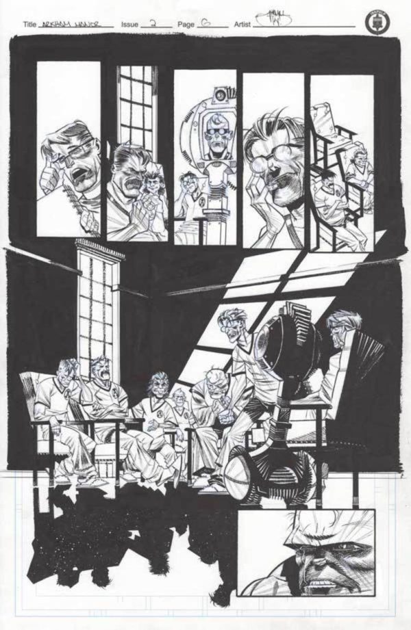 Arkham Manor Issue 2 p.06 by Shawn Crystal