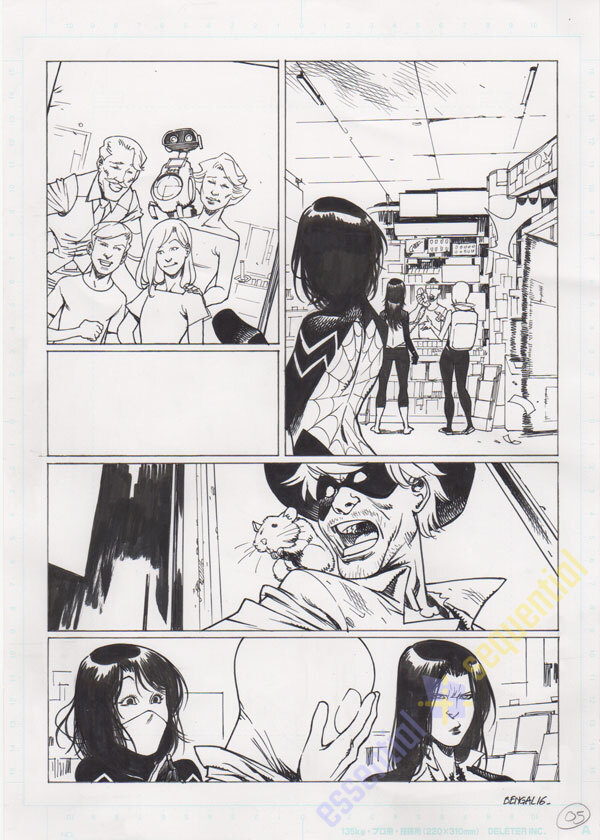 Spider-Gwen #7 p.05 by Bengal