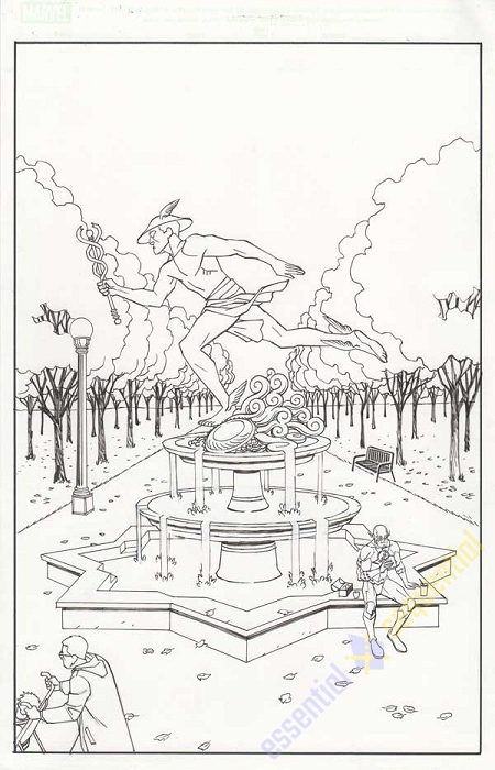 Flash #9 Cover by Dave Johnson