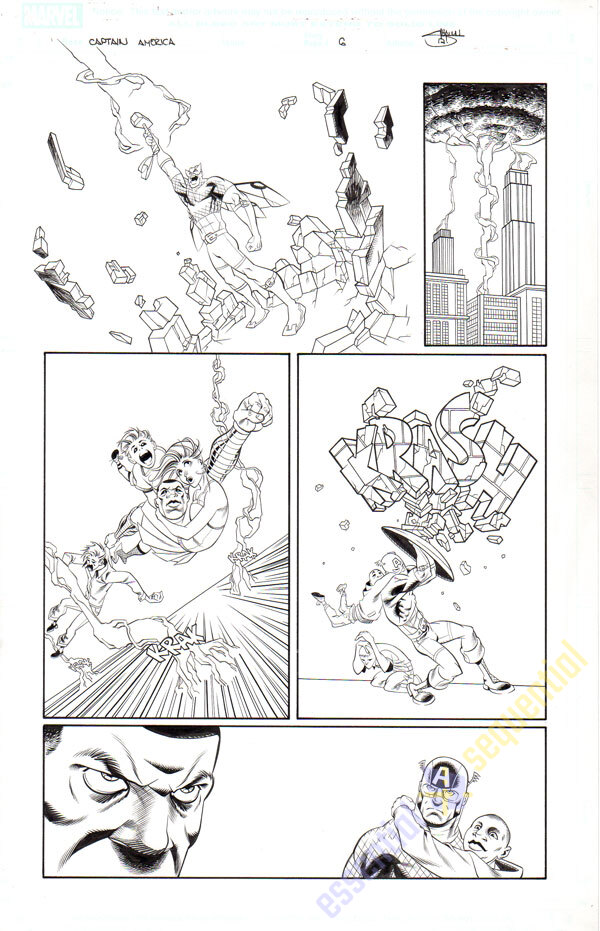 Captain America p.06 by Shawn Crystal