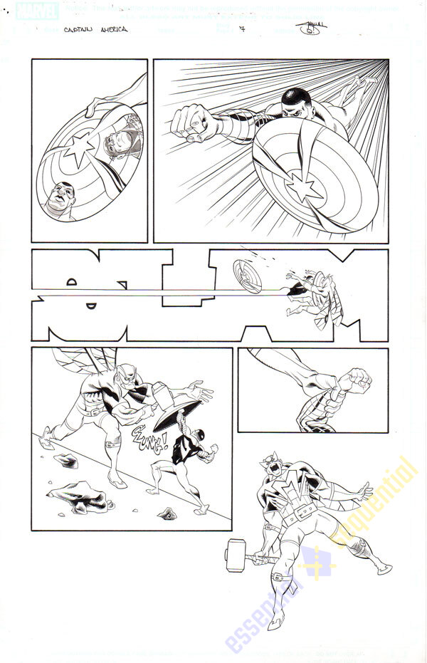 Captain America p.07 by Shawn Crystal