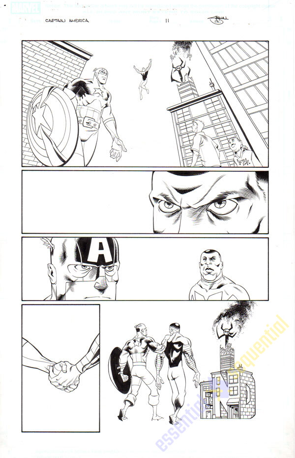 Captain America p.11 by Shawn Crystal