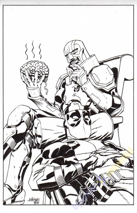 Foolkiller #4 Cover by Dave Johnson