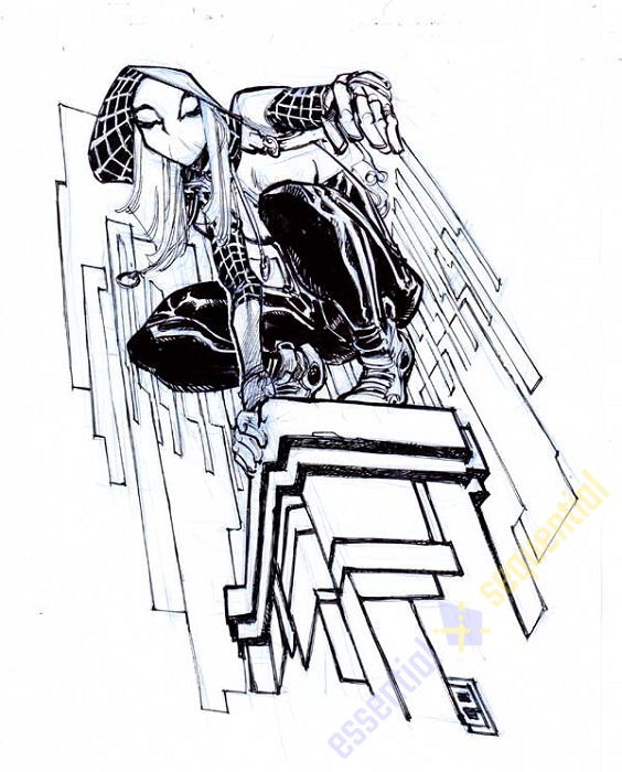 Spider-Gwen by Eric Canete