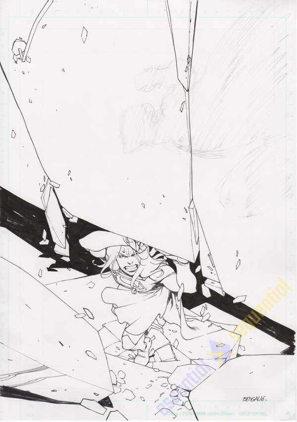 Supergirl #3 Cover by Bengal